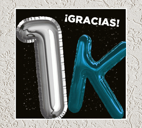 Ya somos 1000 en la Comunidad!