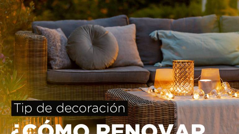 ¿Cómo decorar un patio o jardín interno?