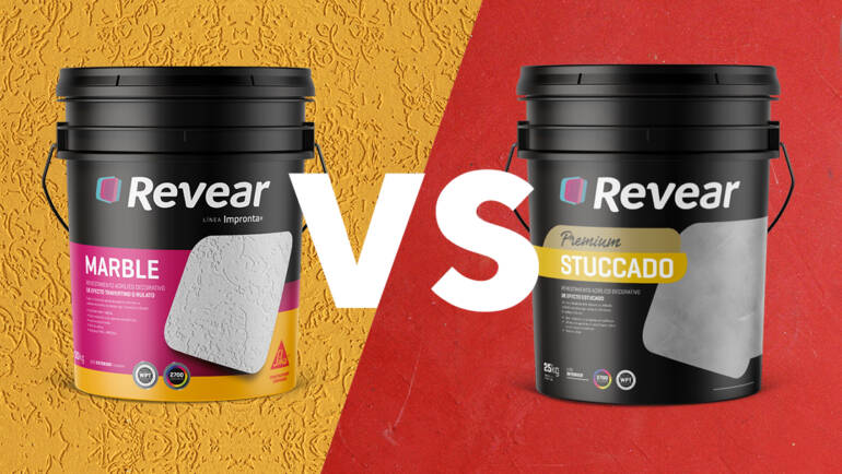 Marble VS Stuccado. Qué difícil es elegir solo uno