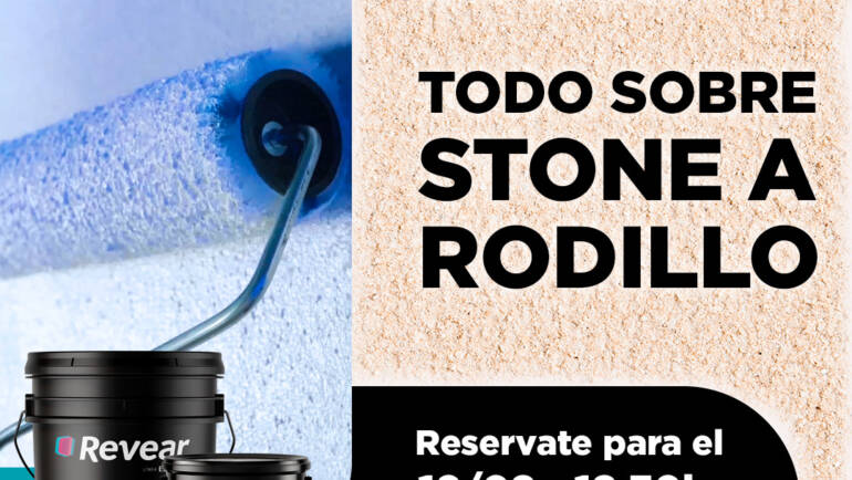 CÓMO APLICAR STONE A RODILLO PASO A PASO
