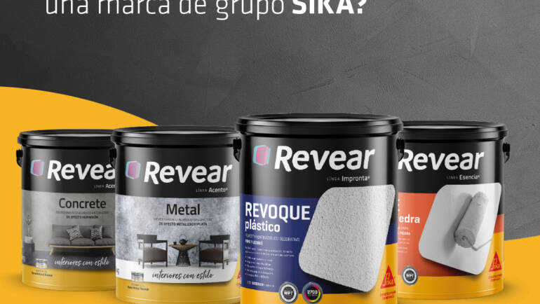 Revear es una marca de Grupo Sika