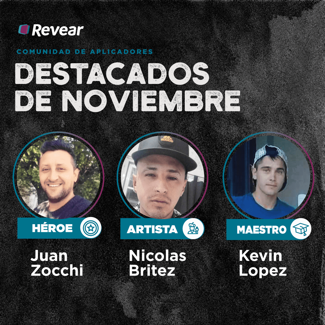Aplicadores Destacados de Noviembre 2022