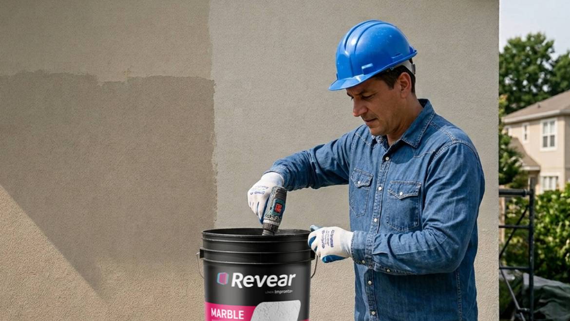 ASÍ PODÉS EVITAR DIFERENCIAS DE COLOR EN UN REVESTIMIENTO TEXTURADO